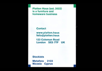 Catalogue 1, March 2022